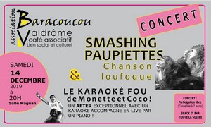 Les Smashing Paupiettes + Le Karaoké Fou de DJ Monette et Coco