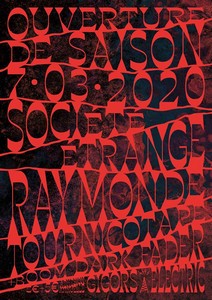 Ouverture de Saison avec Société Étrange + Raymonde + Tournicotape + Boom avec Dark Fader