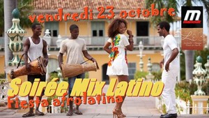 Soirée Mix Latino "Fiesta Afrolatina" avec DJ Manouch