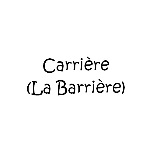 Carrière de La Barrière