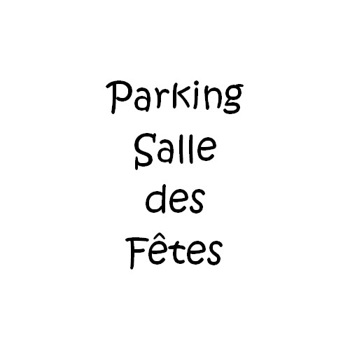 Parking Salle des Fêtes