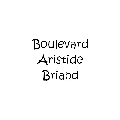 Boulevard Aristide Briand