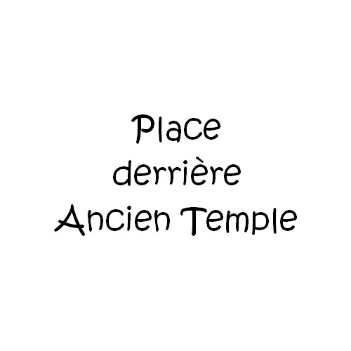 Place derrière Ancien Temple